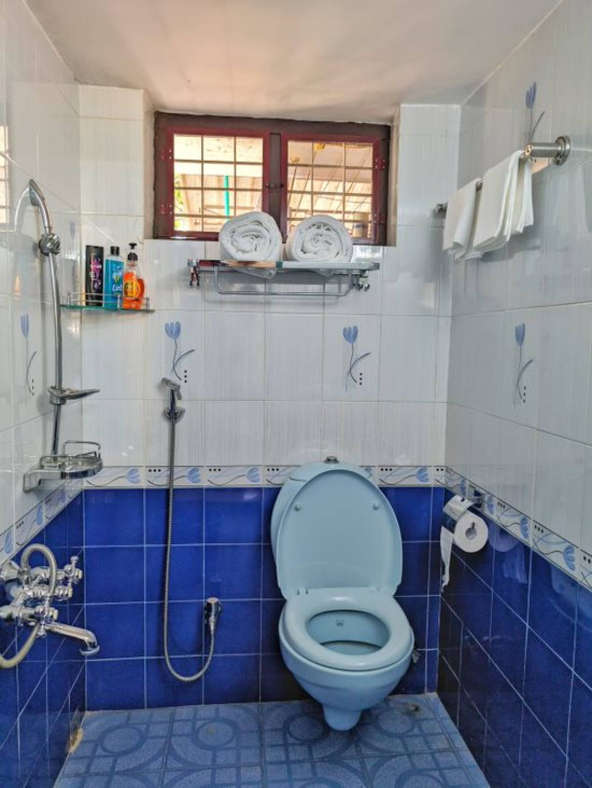 Sapphire Room, private bathroom